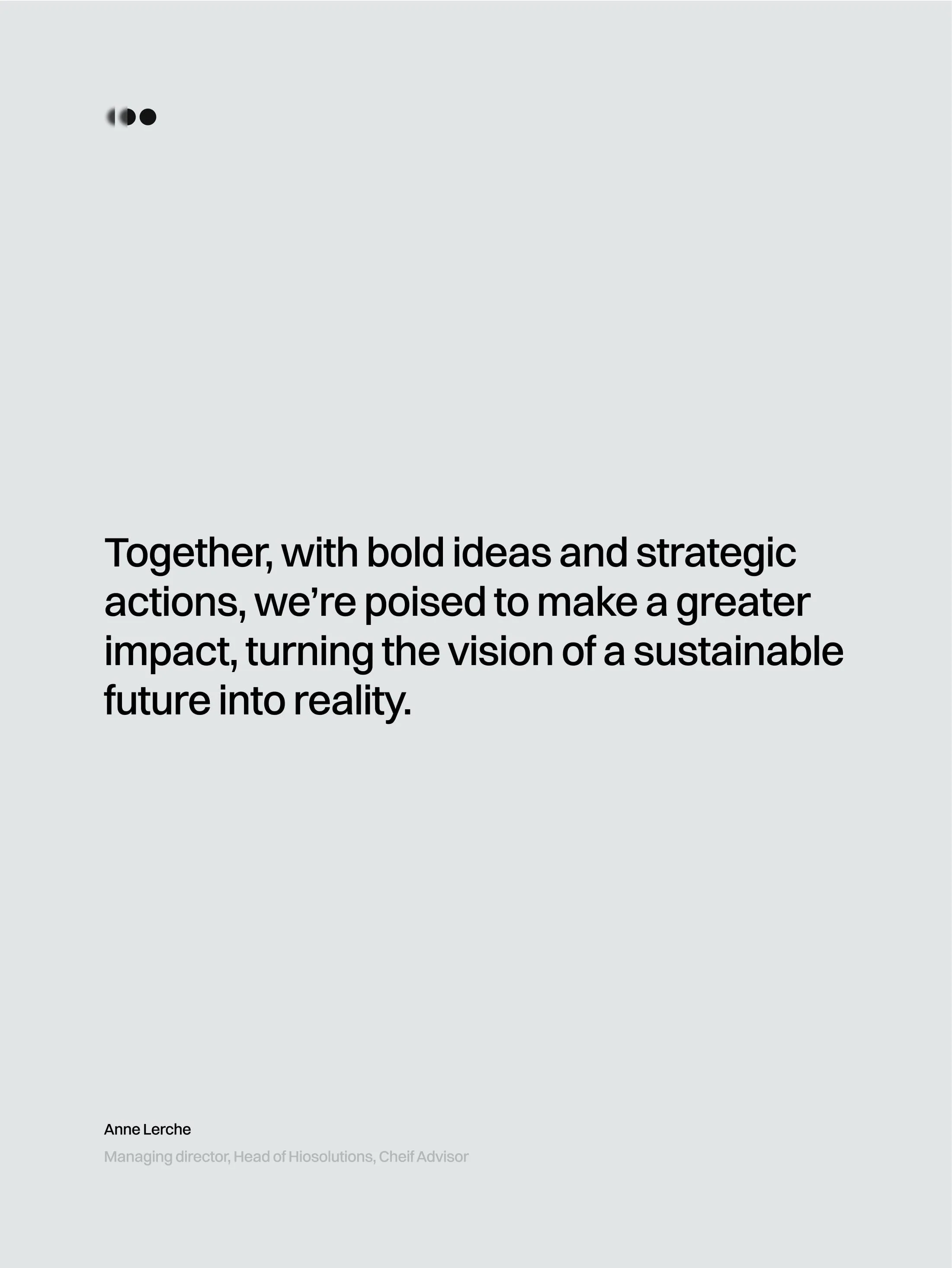 Alliance for Biosolutions manifesto page